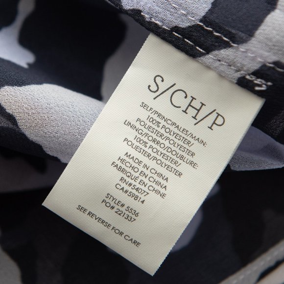 Cabi 5536 Feline Shirt Animal Print Sleeveless Blouse Tank Top Purple Size Small - Picture 5 of 7